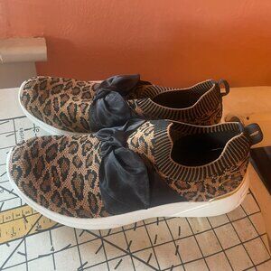 Skechers- Concept 3 Women's Nydia Sneaker Leopard Animal Print Size 9 RARE